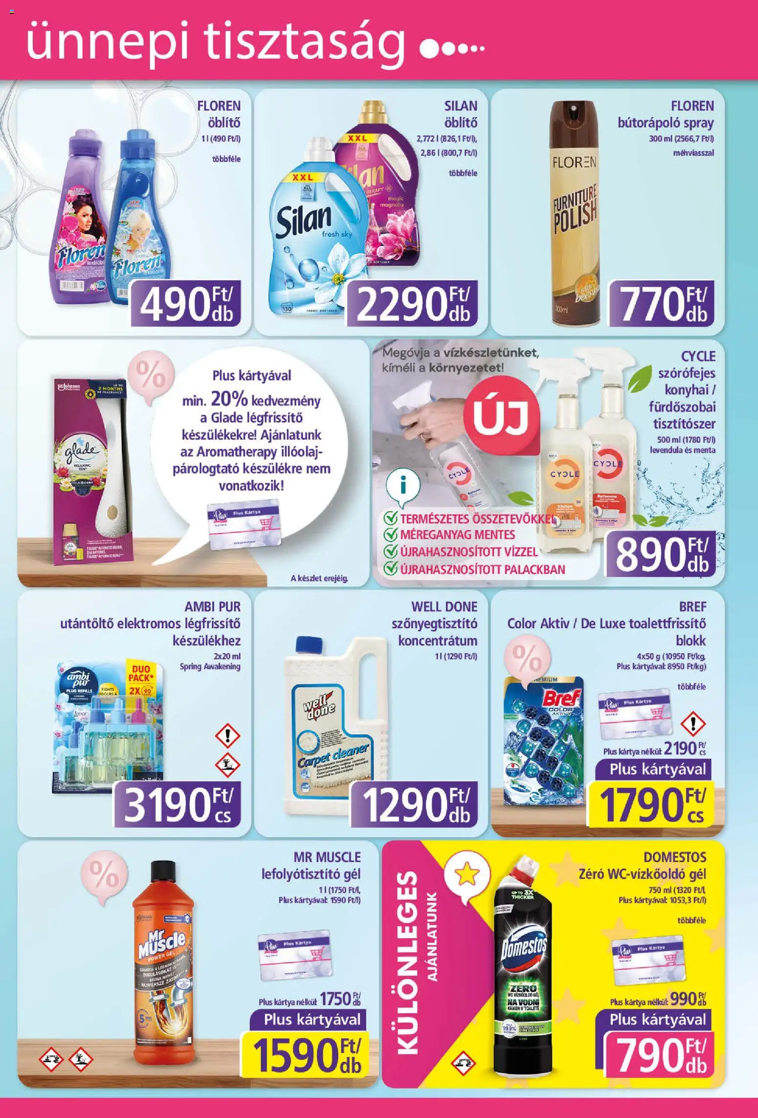 Plus Market akciós ujság - amely érvényes a következő dátumtól: 19.03.2026 | Oldal: 3 | Termékek: Illóolaj, Párologtató, Légfrissítő, Levendula