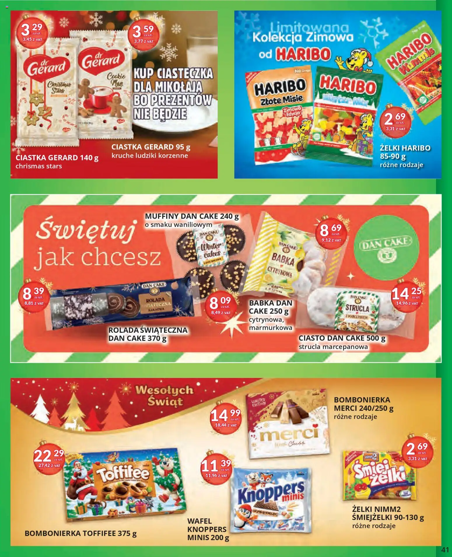 Eurocash Gazetka od 17.11.2025 | Strona: 41 | Produkty: Babka, Żelki, Ciastka, Ciasteczka