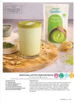 Pré-visualização Matcha, Alto teor em vitamina C, magnésio, proteína e fibra válido de 06.01.2026 | Página: 10 | Produtos: Batedor, Sal, Sopa, Vitamina c