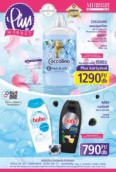 Plus Market akciós újság - amely érvényes a következő dátumtól: 02.04.2026