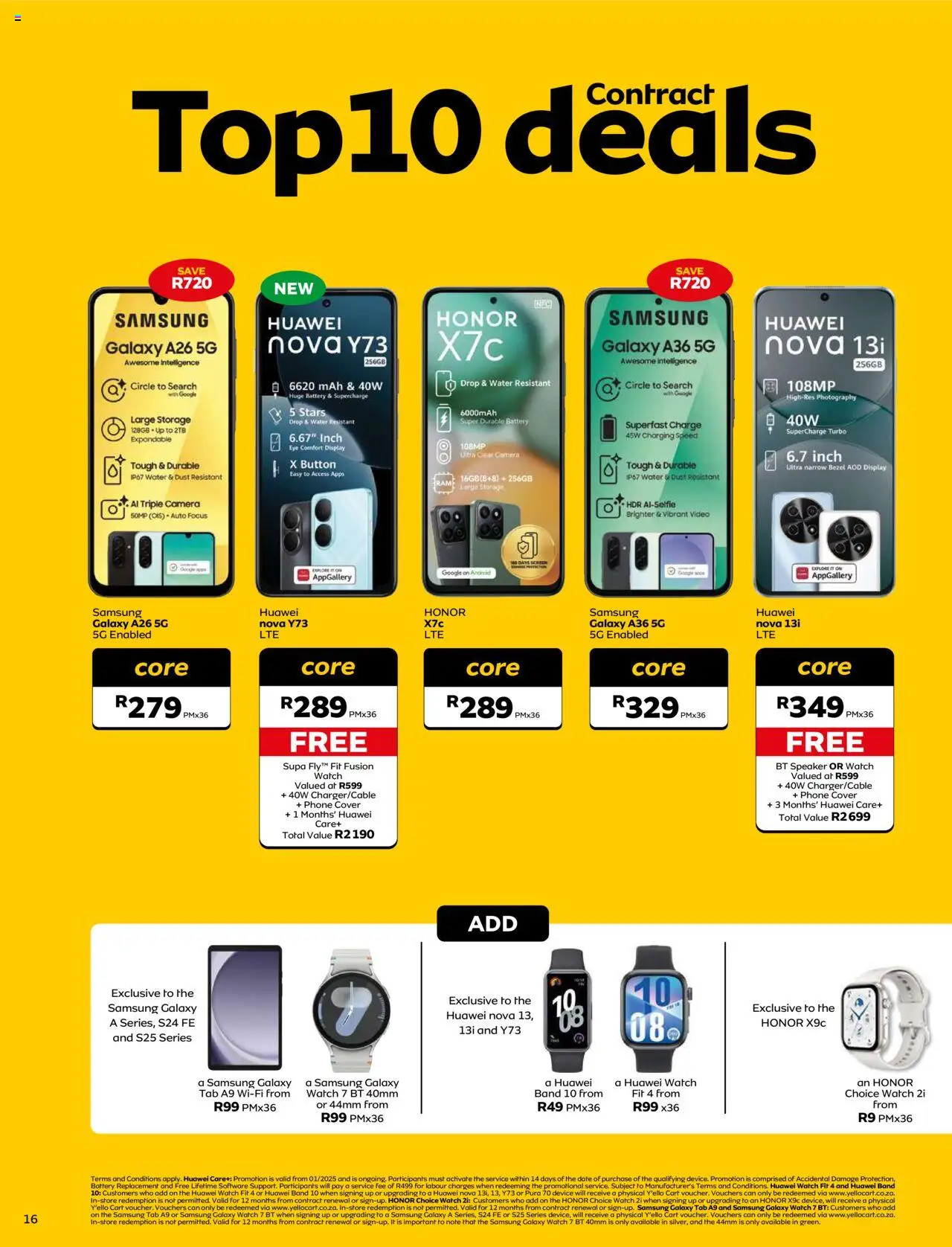 MTN Deals │ valid from 07.07.2025 | Page: 18 | Products: Phone, Camera, Speaker, Water