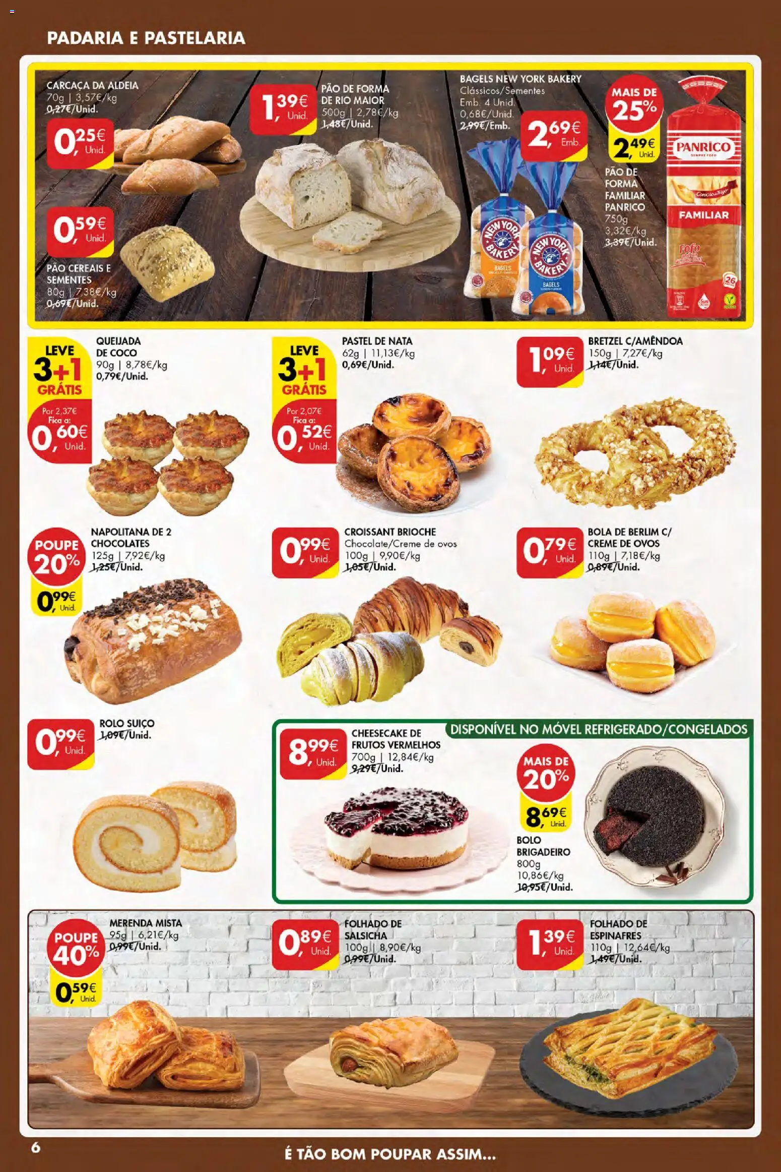 Pingo Doce Poupe Esta Semana Açores │ válido de 23.10.2025 | Página: 6 | Produtos: Pão de forma, Puff, Ovos, Cereais