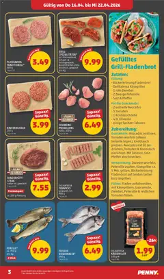 Penny Markt Grillzeit ist die beste Zeit ab 16.04.2026 gültig | Seite: 3 | Produkte: Salz, Pfeffer, Knoblauch, Petersilie