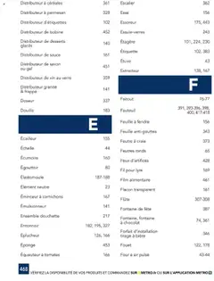 METRO - Prévisualisation de METRO - #CHR Équipement valide à partir de 01.01.2025 | Page: 468