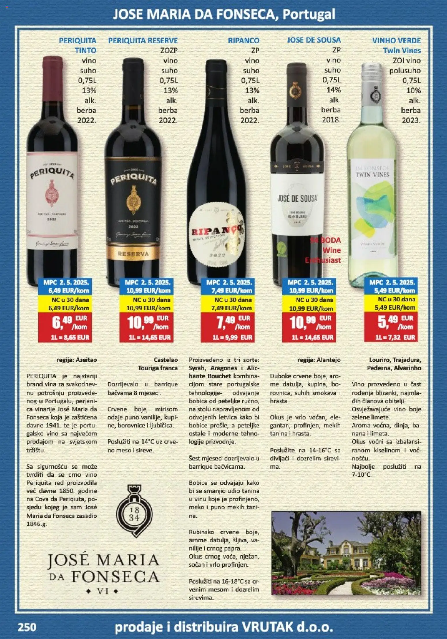 Vrutak katalog | vrijedi od 01.11.2025 | Stranica: 250 | Proizvodi: Meso, Vino, Limeta, Borovnice