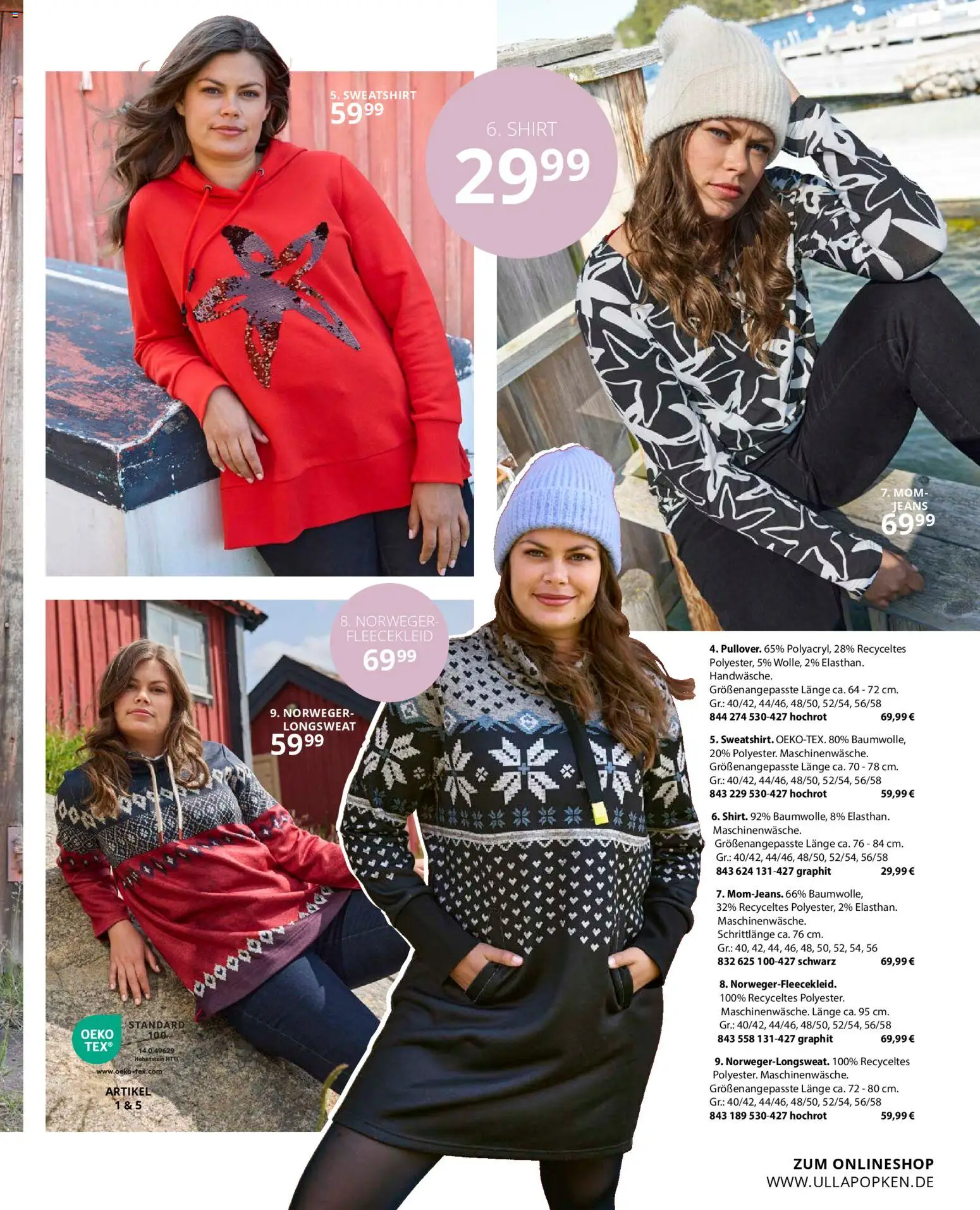 Ulla Popken Prospekt 	 – gültig ab 01.11.2025 | Seite: 93 | Produkte: Shirt, Sweatshirt, Jeans