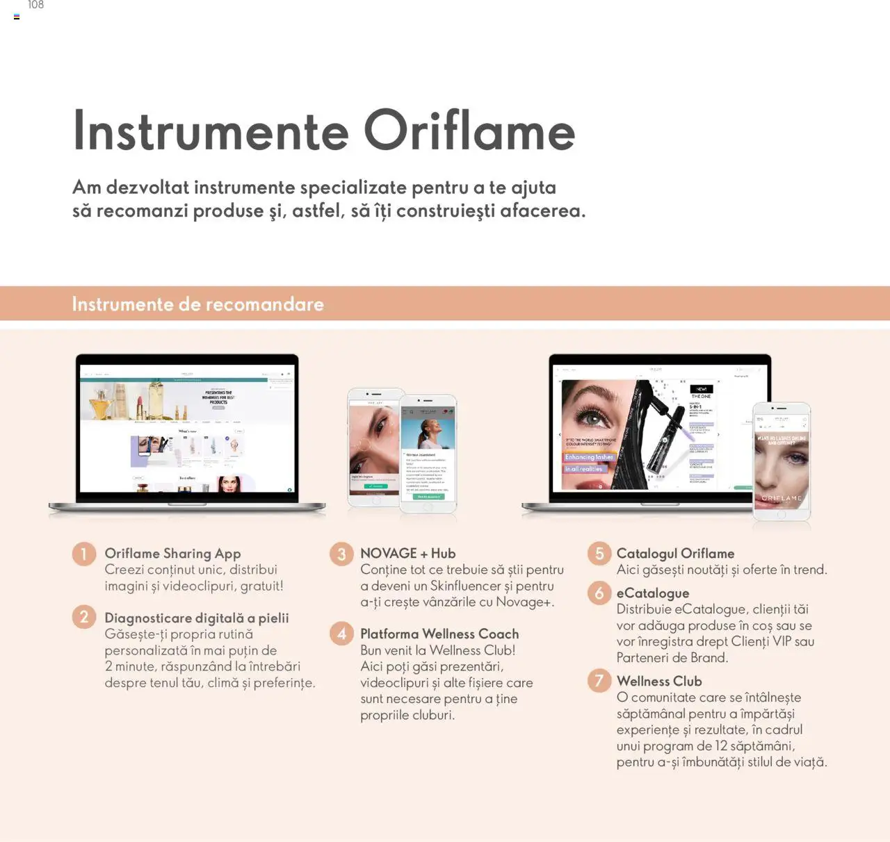 Oriflame catalog - Planul de Succes pentru Partenerul de Brand – valabil de la 09.07.2024 | Pagină: 108 | Produse: Coș
