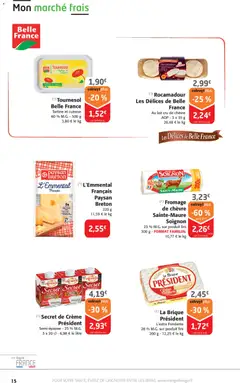 Colruyt - Prévisualisation de Colruyt catalogue valide à partir de 05.11.2025 | Page: 15 | Produits: Fromage de chèvre, Lait, Fromage, Crème fraiche