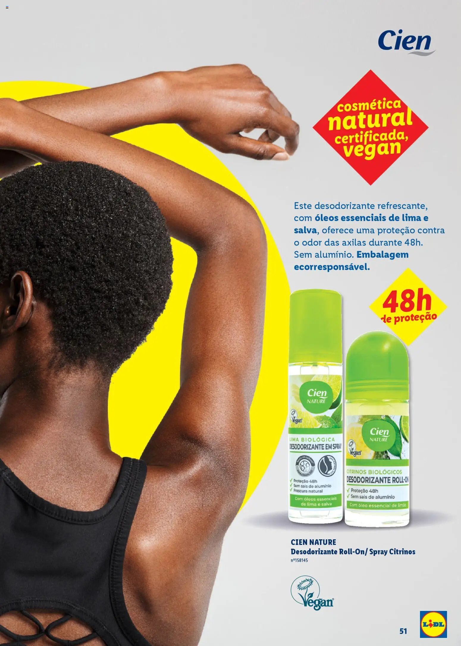 Lidl Beleza Inteligente │ válido de 16.03.2026 | Página: 51 | Produtos: Desodorizante, Óleo