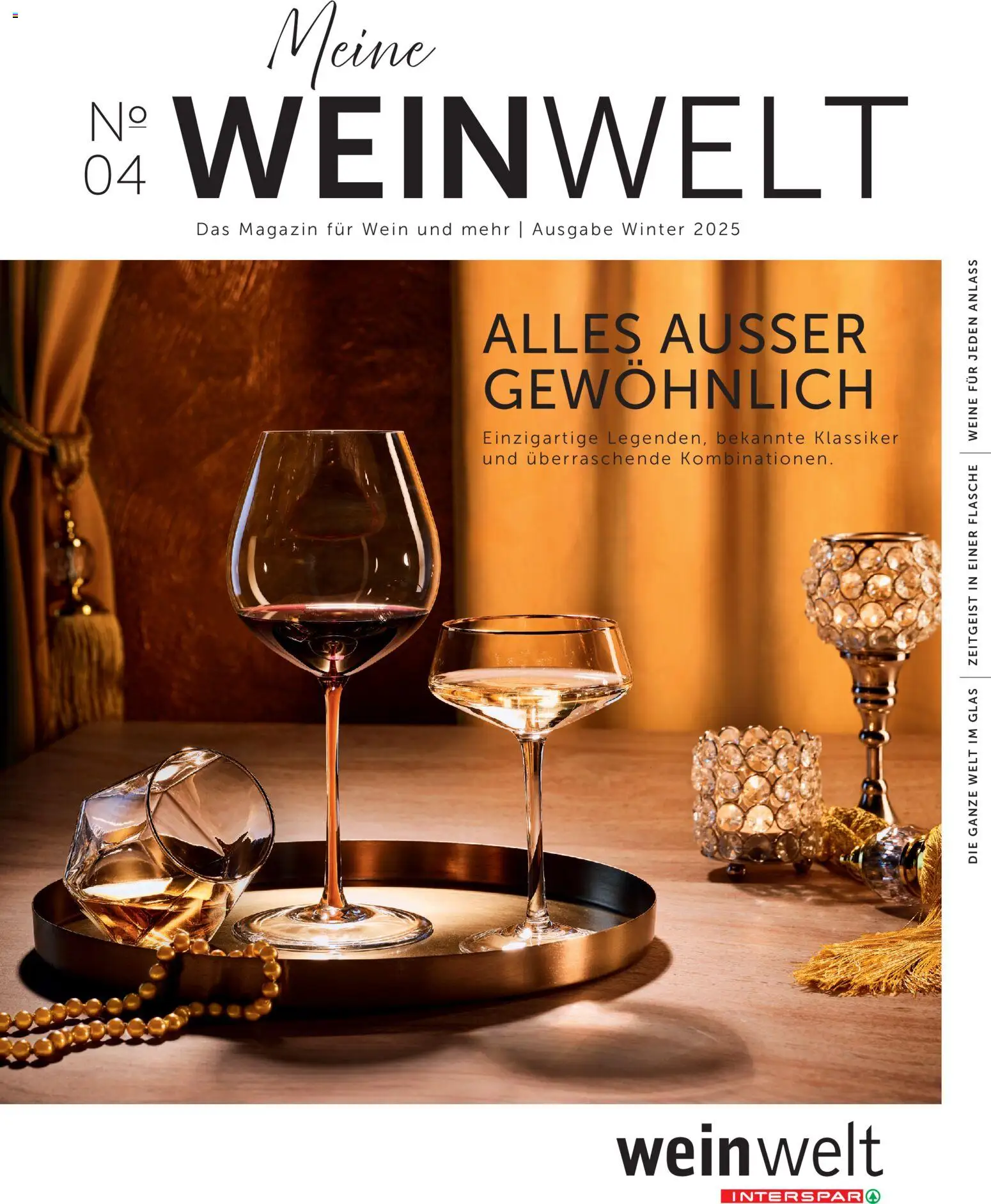 Interspar Meine Weinwelt Ausgabe Winter 2025 gültig ab 14.12.2025 | Seite: 1 | Produkte: Wein