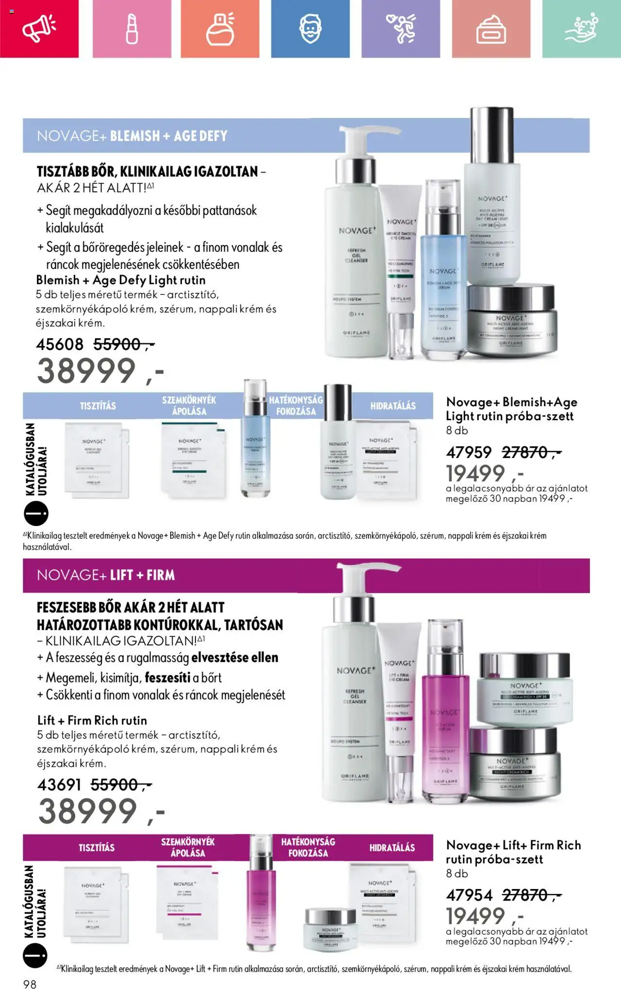 Oriflame akciós ujság - amely érvényes a következő dátumtól: 17.08.2025 | Oldal: 98 | Termékek: Szemkörnyékápoló, Bor