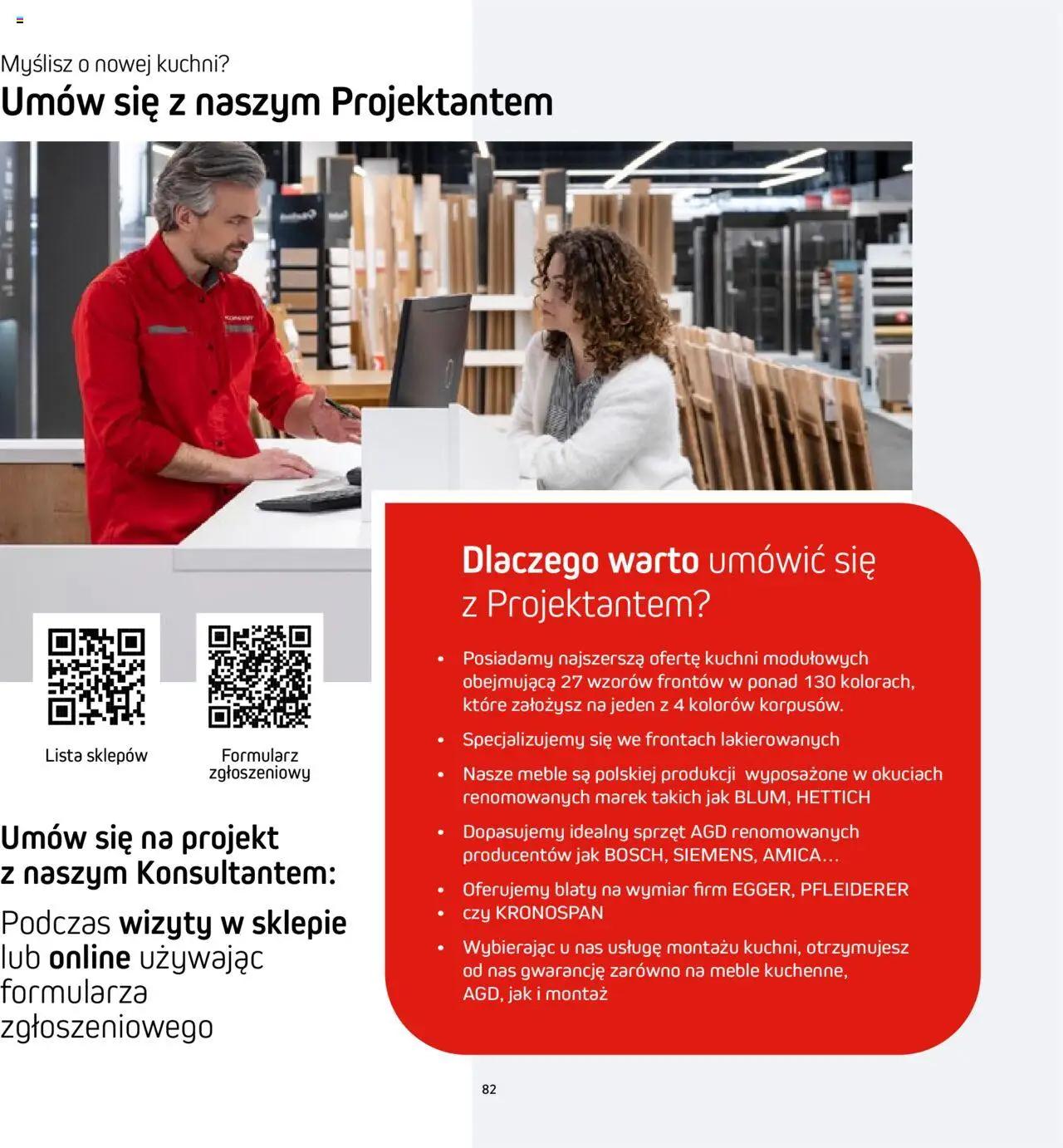 Komfort Gazetka - Katalog kuchnie od 01.09.2024 | Strona: 82 | Produkty: USB