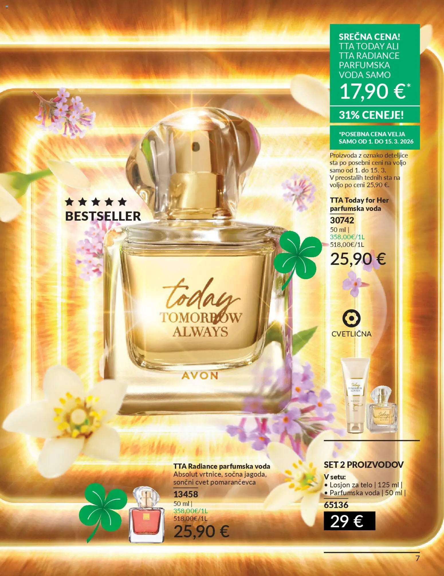 Novi Avon katalog ponudbe – veljaven od 01.03.2026 | Stran: 11 | Izdelki: Voda, Parfumska voda