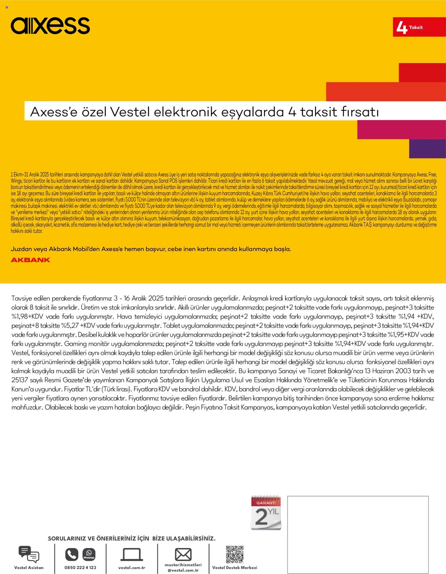 Vestel Mobil ve Akıllı Ürünler - 01.12.2025 tarihinden itibaren geçerlidir | Sayfa: 13 | Ürünler: Baskı, Bilgisayar, Hoparlör, Hava temizleyici