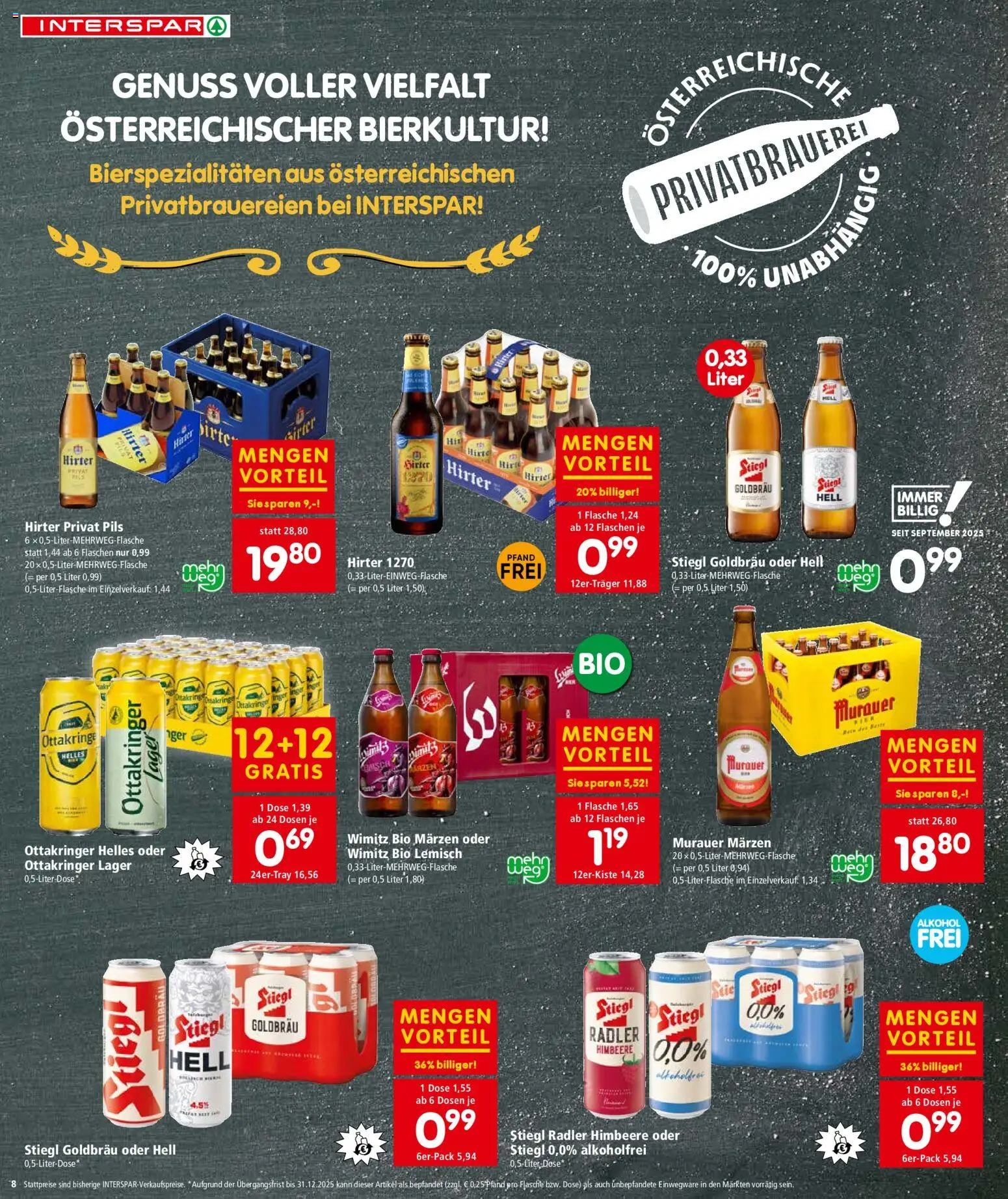 Interspar Flugblatt - Kärnten gültig ab 27.11.2025 | Seite: 9 | Produkte: Himbeere