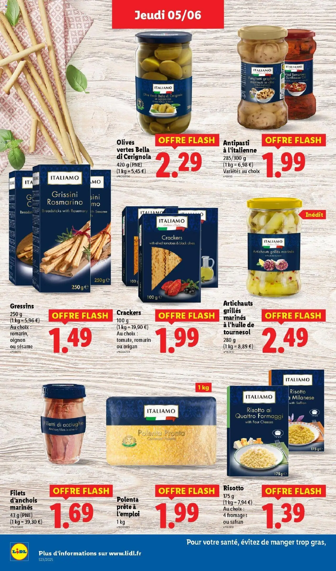  | Page: 24 | Produits: Olives, Crackers, Olive, Oignon