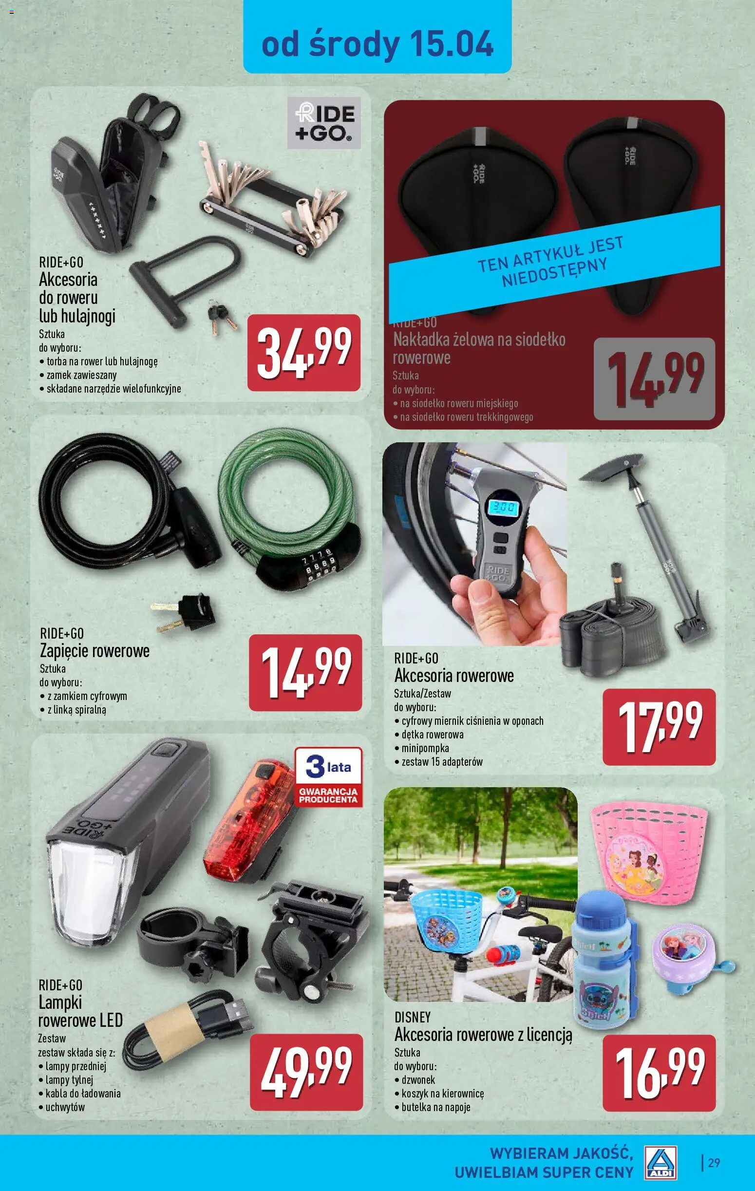 Aldi Polsko leták od 13.04.2026 | Strana: 29 | Produkty: LED