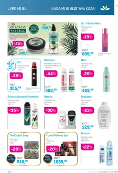 Lilly drogerie katalog - pregled Lilly drogerie kataloga - važi od 01.10.2025 | Strana: 17 | Proizvode: So, Sapun, Gel za tuširanje, Dezodorans
