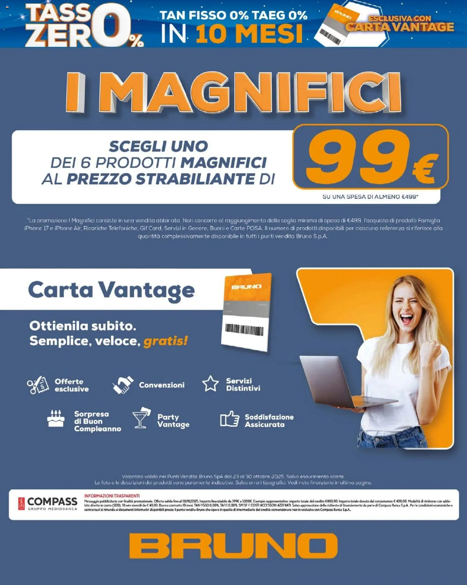 Volantino BRUNO del 23.10.2025 | Pagina: 15 | Prodotti: Iphone