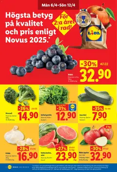 Lidl erbjudanden - Förhandsvisning av reklamblad från butik Lidl aktuell från 06.04.2026 | Sida: 2