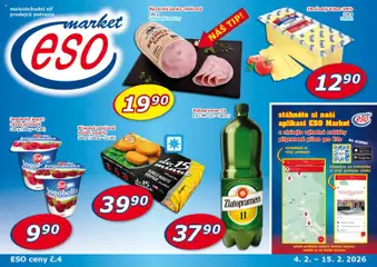 Náhled letáku Eso market leták od 04.02.2026