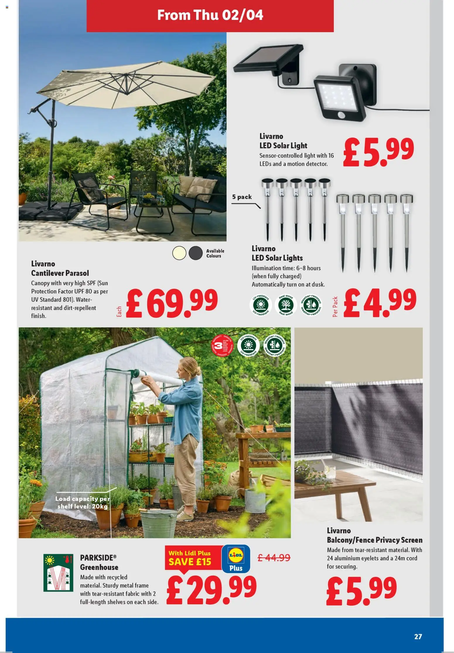 {H1} | Page: 27 | Products: Shelf, Lights