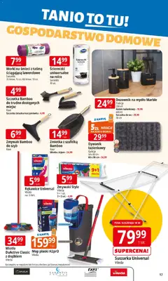 Pogląd oferty "E.Leclerc Gazetka" - ważna od 10.11.2025 | Strona: 17 | Produkty: Karta, Szczotka, Lotion, Woda