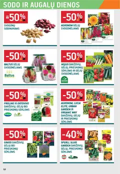 ERMITAŽAS leidinys galioja nuo 02.03.2026 | Puslapis: 10 | Prekių: Sėklos, Pomidorai