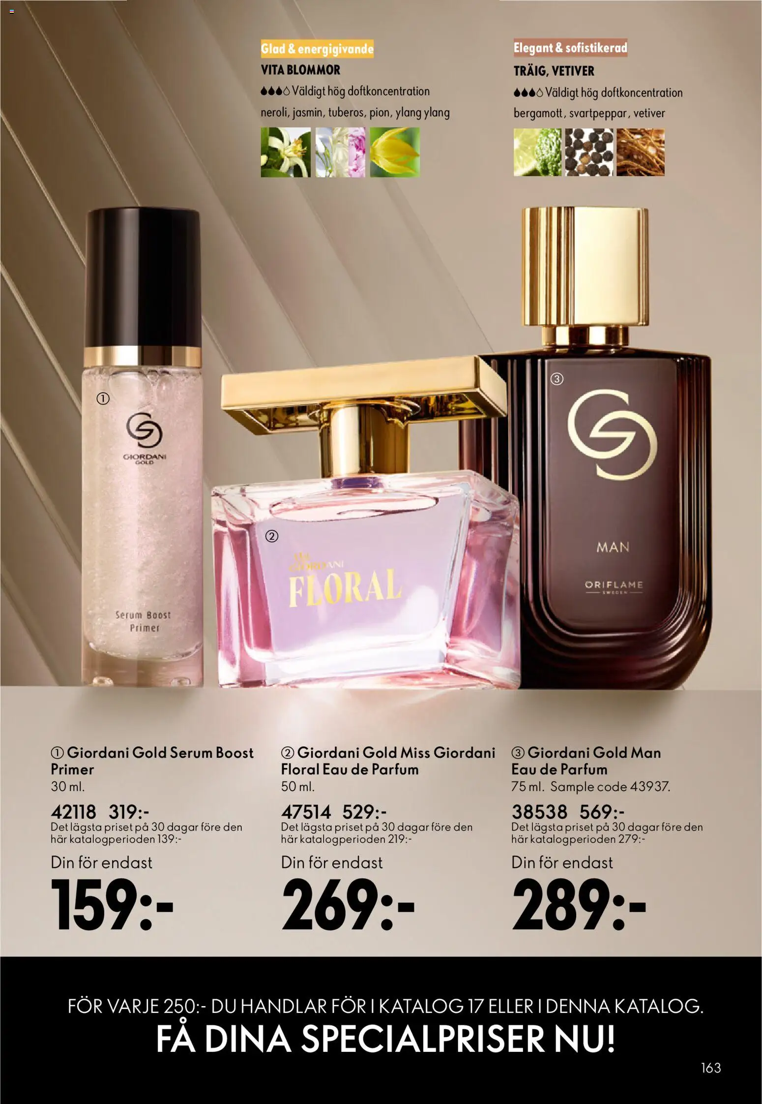 Oriflame reklamblad aktuell från 31.12.2025 | Sida: 163