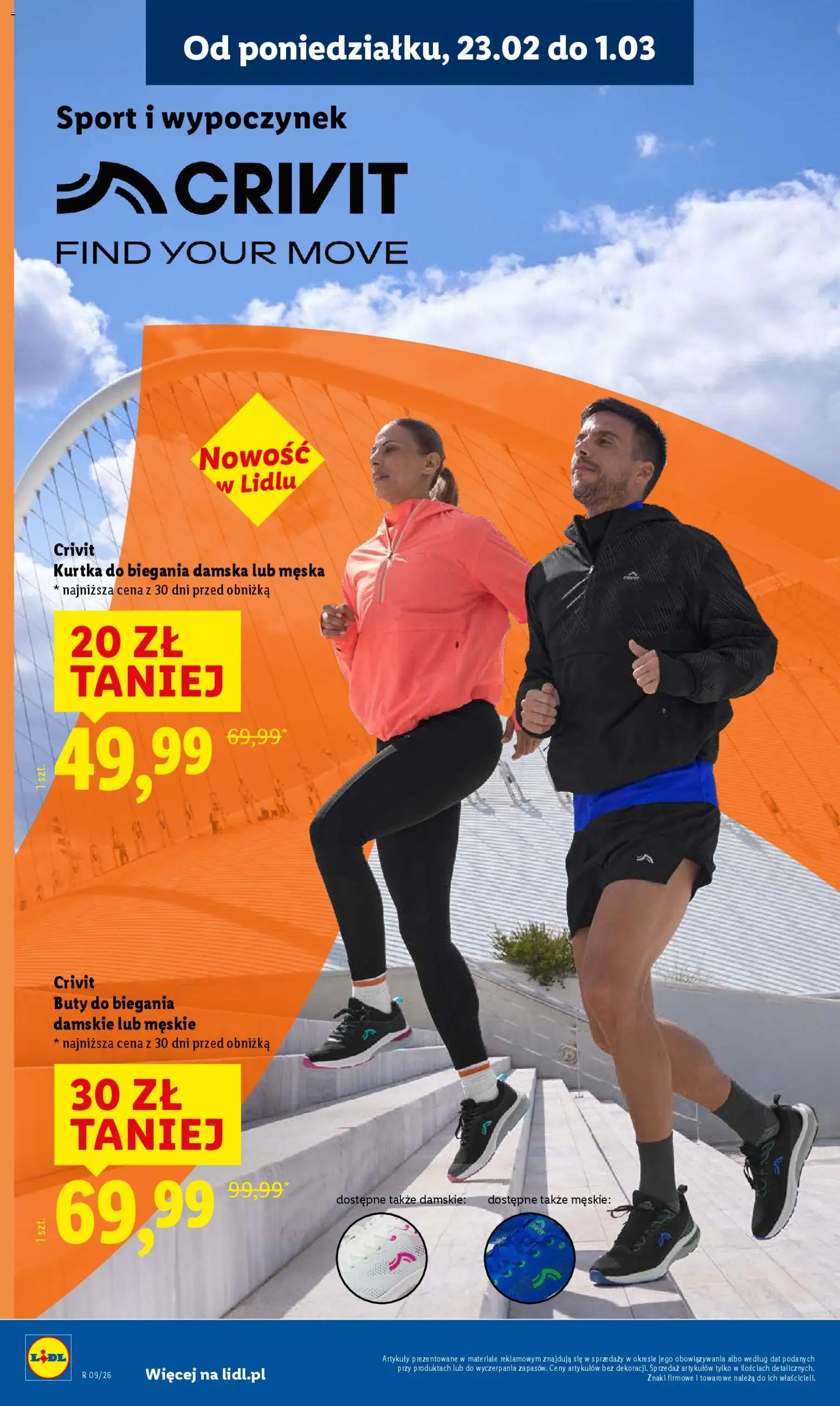 Lidl Katalog od 23.02.2026 | Strona: 22 | Produkty: Kurtka, Buty