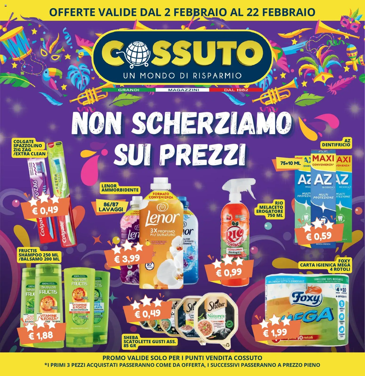 Volantino Cossuto del 02.02.2026 | Pagina: 1