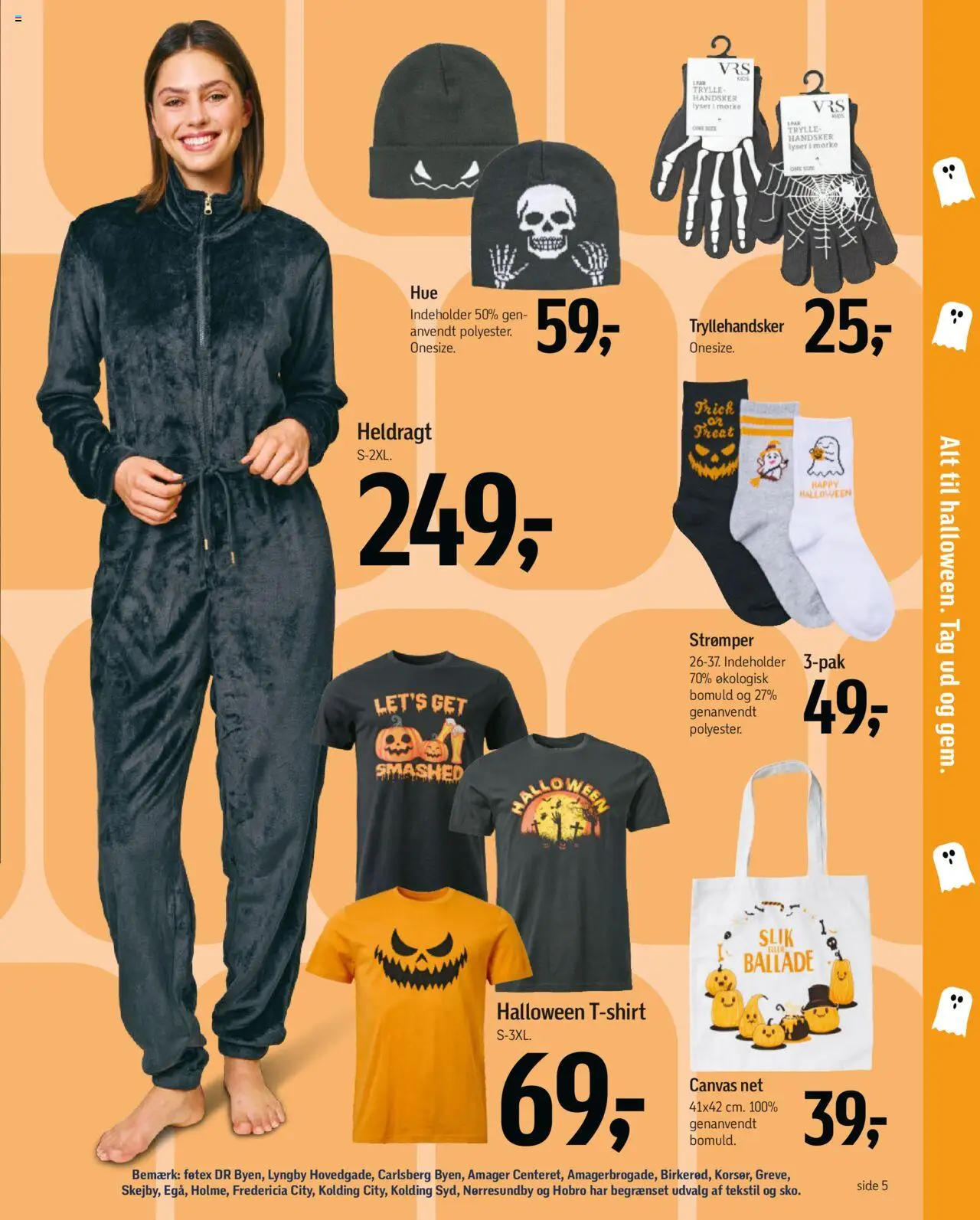 Føtex tilbudsavis – gyldig fra 10.10.2025 | Side: 5 | Produkter: Slik, Handsker, Strømper