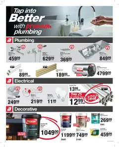 Build It specials catalogue – valid from 22.01.2026 | Page: 2 | Products: Globe, Bath, Valve, Tap