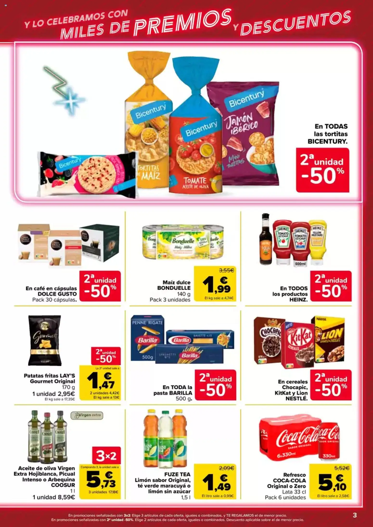 Carrefour Express folleto │ válido desde el 23.04.2026 | Página: 3 | Productos: Café, Té, Aceite de oliva, Café en cápsulas