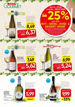 SPAR Gourmet Flugblatt ab 26.02.2026 gültig | Seite: 2 | Produkte: Birne, Äpfel