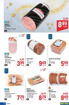 Metro angebote Profi ab 13.11.2025 gültig | Seite: 12 | Produkte: Wurst