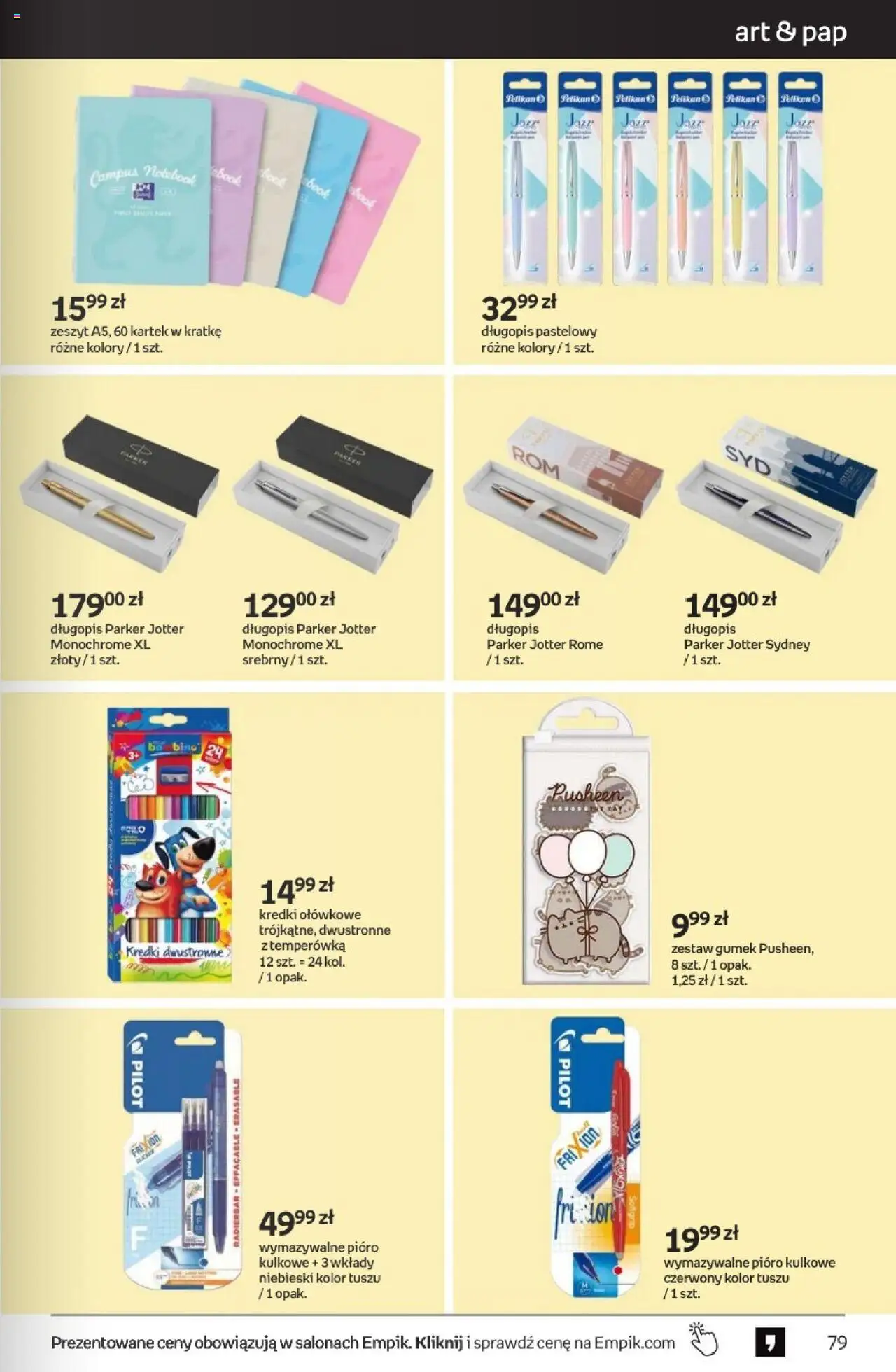 Empik promocje od 10.09.2025 | Strona: 79 | Produkty: Temperówka, Notebook, Zeszyt