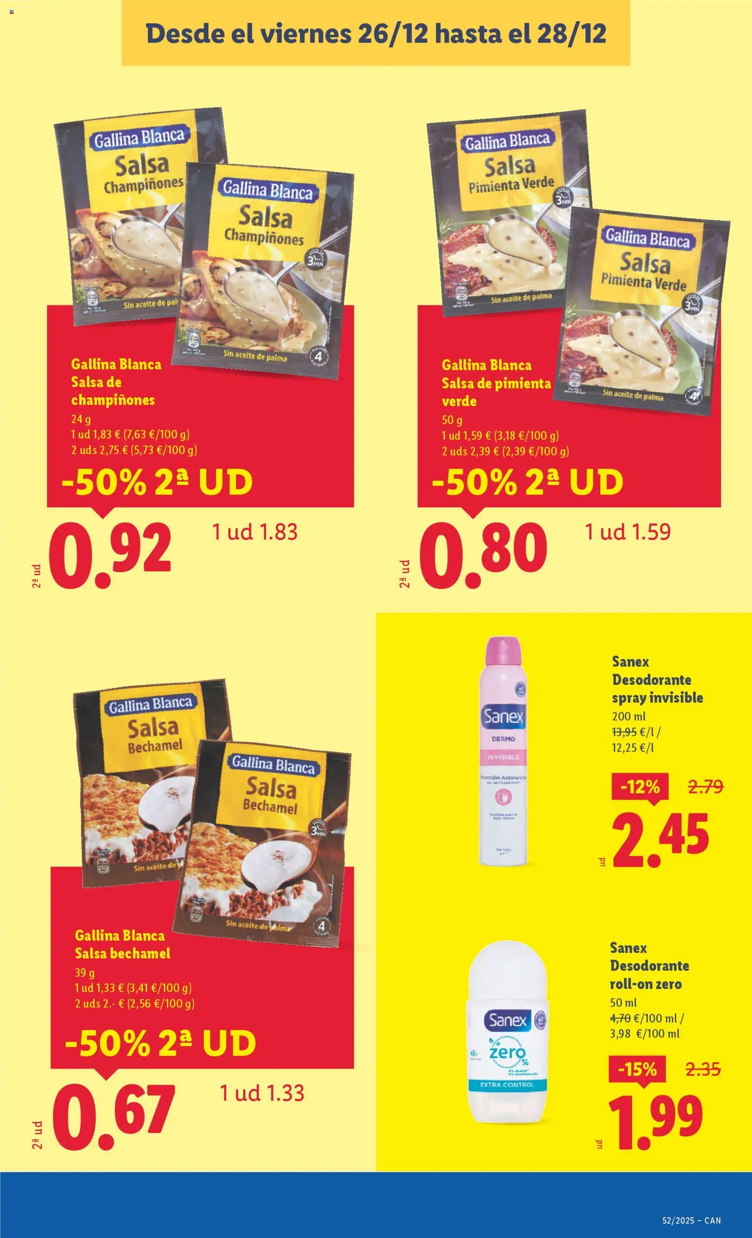 Lidl - Canarias │ válido desde el 22.12.2025 | Página: 41 | Productos: Desodorante, Aceite