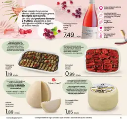 Volantino Despar del 15.07.2025 | Pagina: 5 | Prodotti: Formaggio, Vino, Pomodori, Pallone