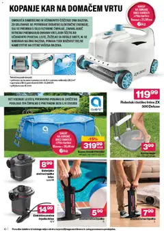 Mercator katalog akcije – veljaven od 15.04.2026 | Stran: 10 | Izdelki: Bazen, Črpalka