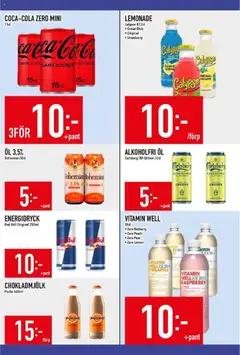 Matdax reklamblad aktuell från 15.09.2025 | Sida: 19 | Produkter: Red bull, Energidryck, Öl