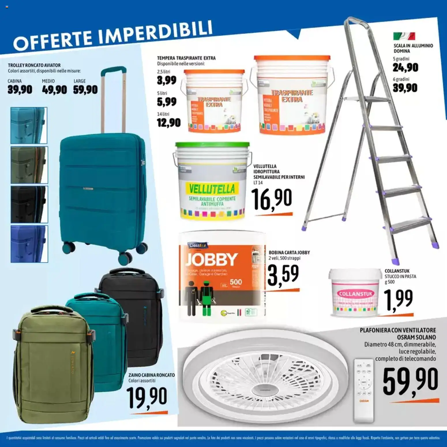 Volantino Emisfero del 20.04.2026 | Pagina: 24 | Prodotti: Telecomando, Zaino, Stucco, Alluminio