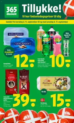 Coop 365 - Tilbudsavis gyldig fra 11.09.2025