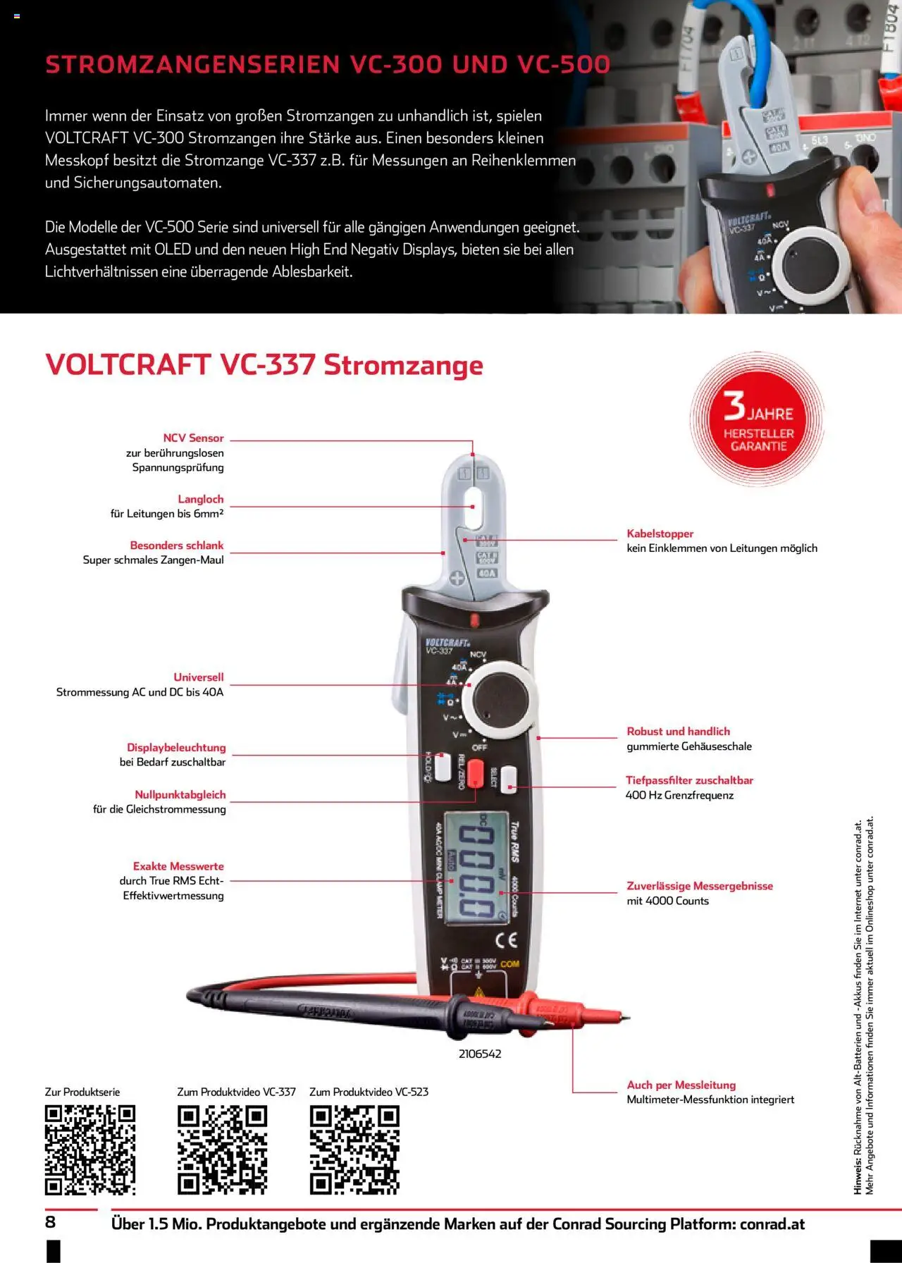 Conrad Voltcraft News gültig ab 13.03.2025 | Seite: 8