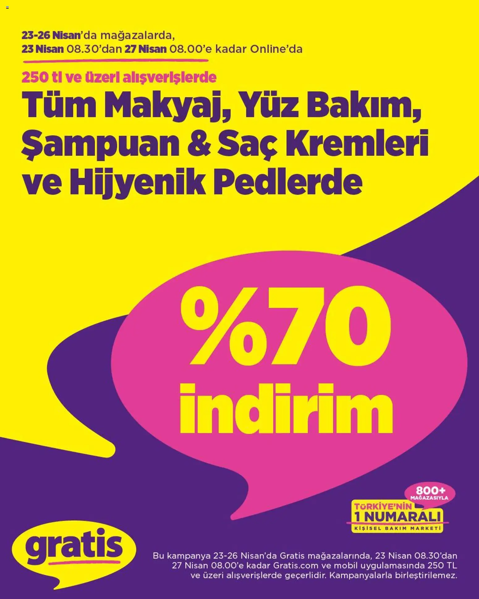 Gratis İndirim - 23.04.2026 tarihinden itibaren geçerlidir | Sayfa: 1 | Ürünler: Şampuan