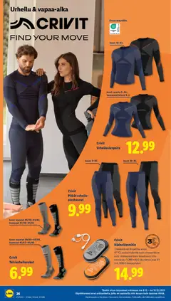 Lidl-mainoslehti voimassa 04.12.2025 alkaen | Sivu: 30 | Tuotteet: Alushousut