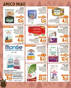 Anteprima del volantino Conad PetStore Lazio catalogo valido a partire dal 03.12.2025 | Pagina: 4 | Prodotti: Manzo, Merluzzo, Salsa, Gamberetti