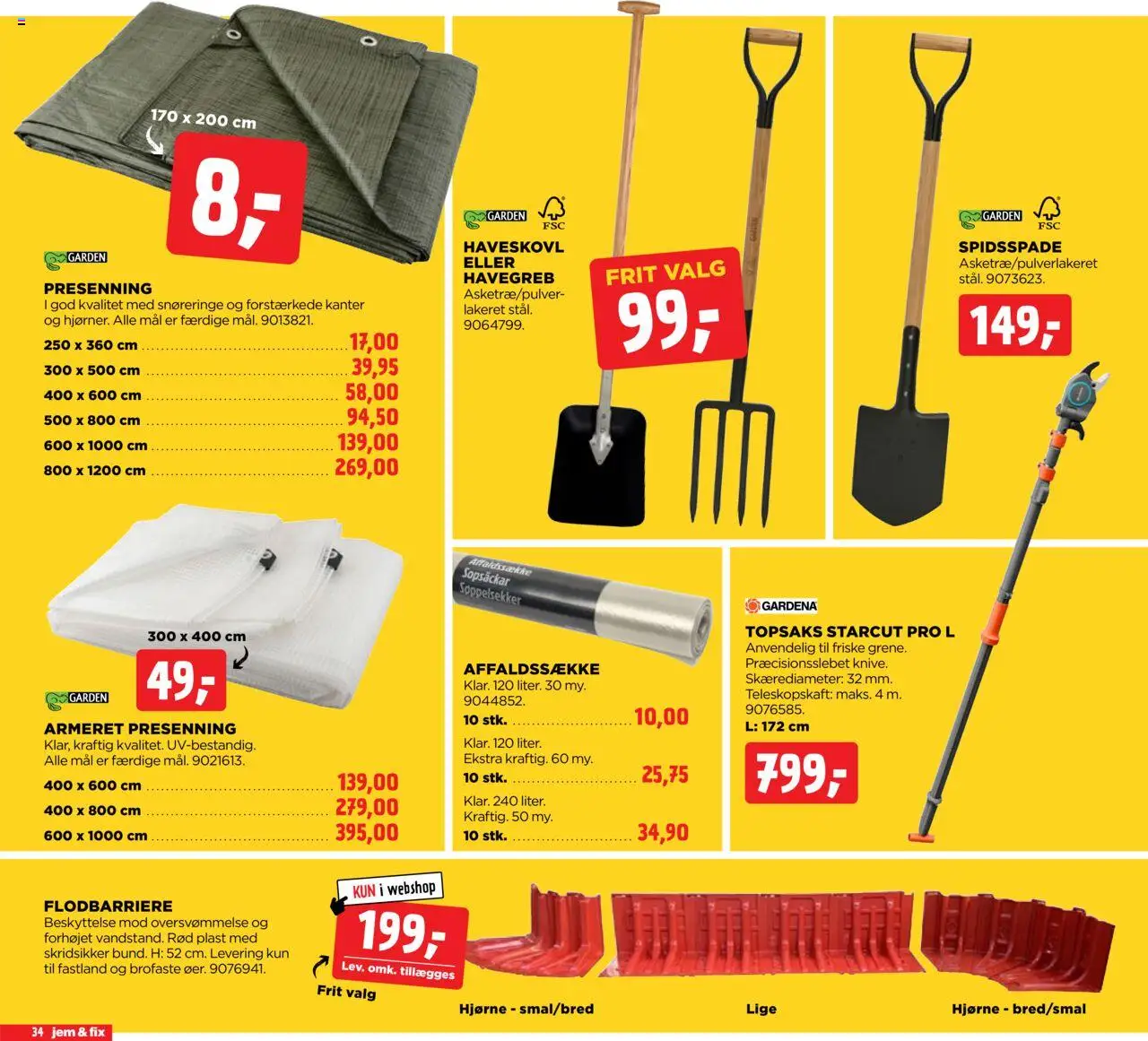 Jem & fix tilbudsavis – gyldig fra 05.10.2025 | Side: 34