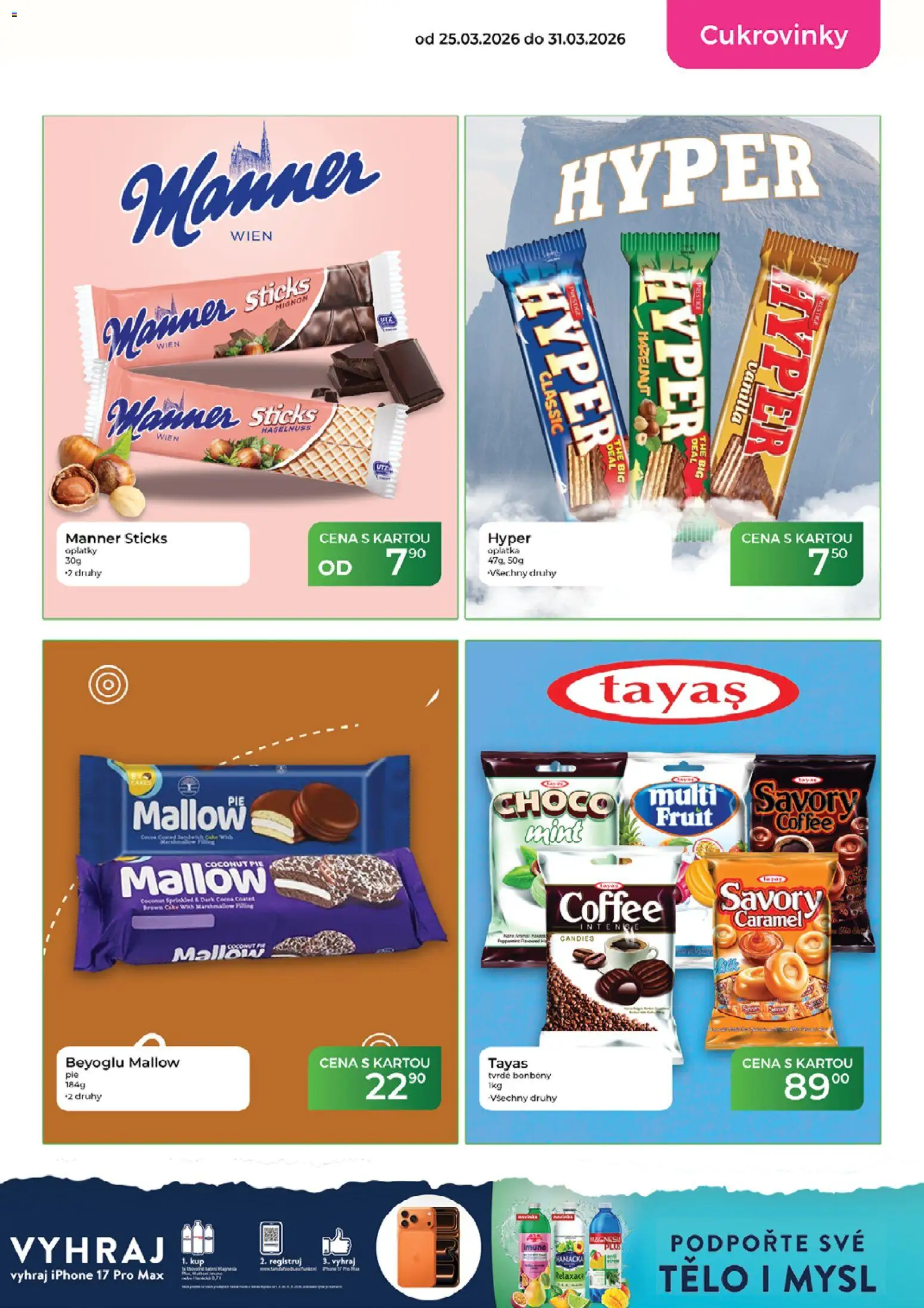 Tamda Foods leták od 25.03.2026 | Strana: 33 | Produkty: Marshmallow, Bonbóny, Iphone, Oplatky