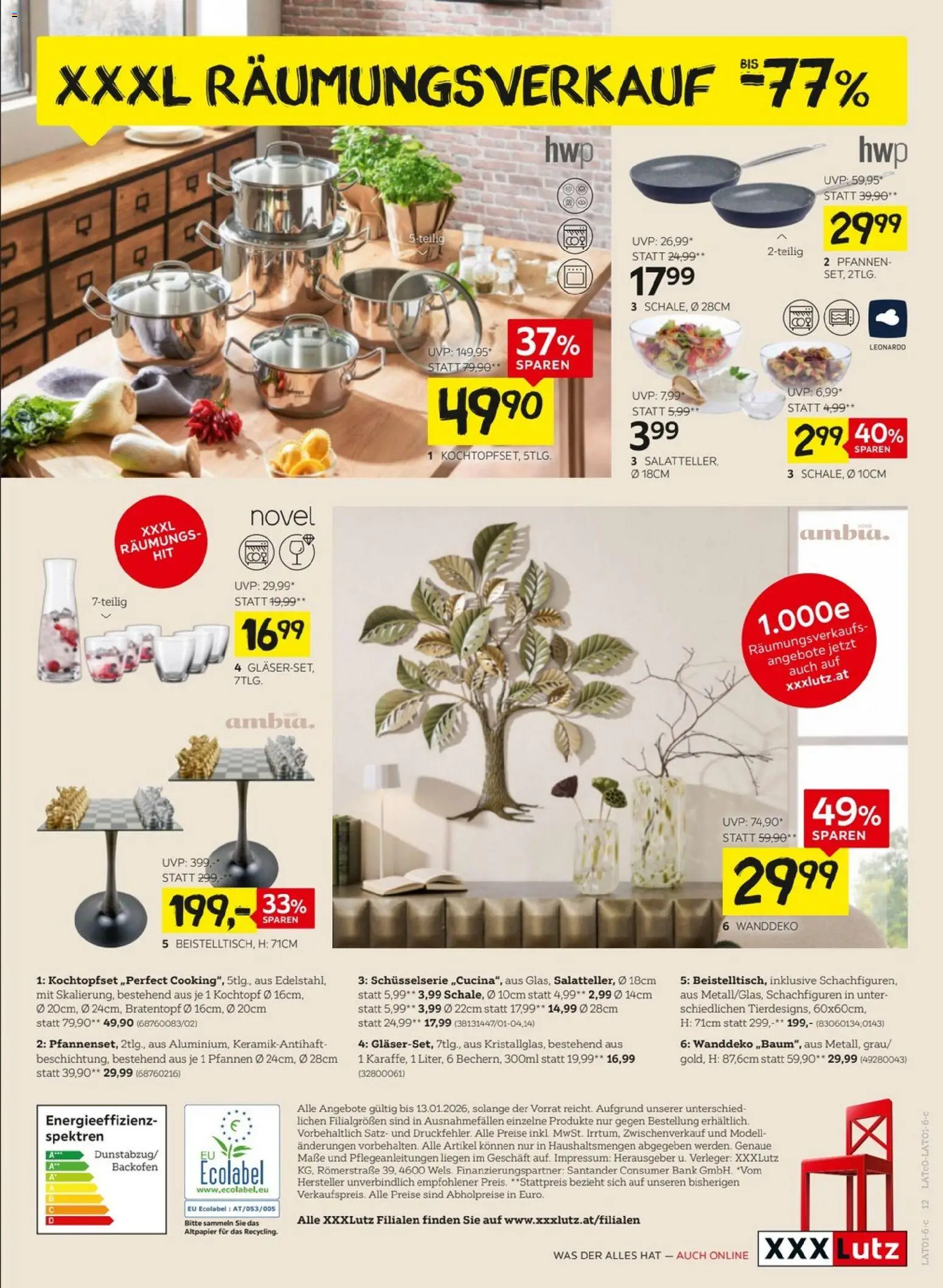 XXXLutz Winter Räumungsverkauf gültig ab 05.01.2025 | Seite: 12